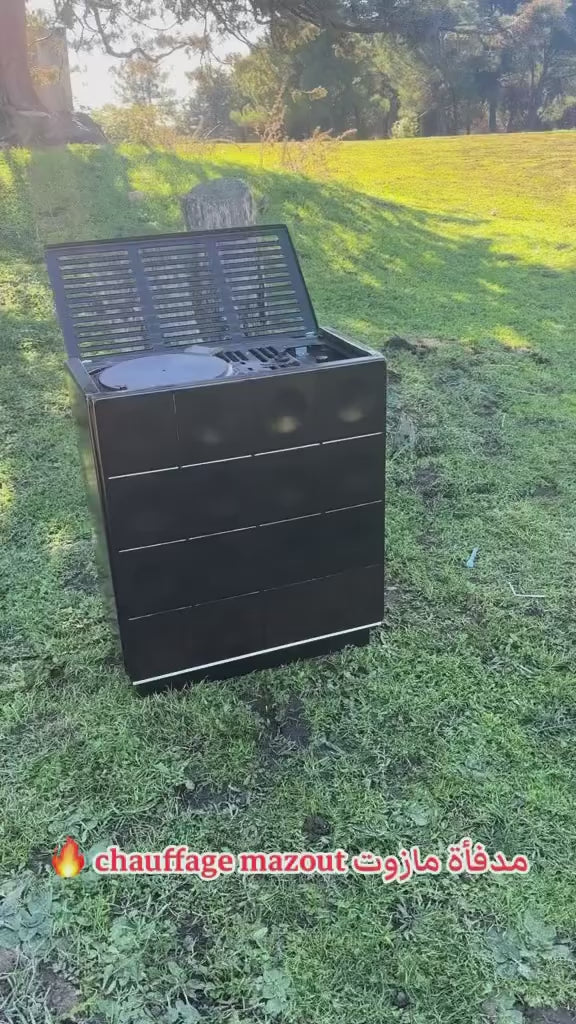 مدفأة المازوت الأصلية 7.5 كيلوات  خزان 5 لتر  كاربيراتور سويسري ضمان 3 سنوات